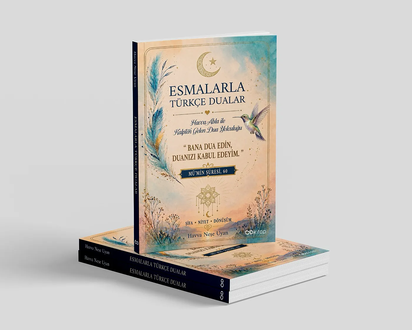 Esmalarla Türkçe Dualar kitabı